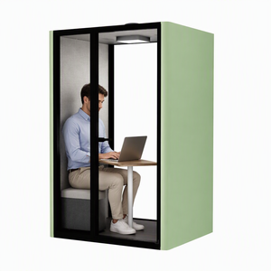 Modern Meeting Tiny Acoustic Silent Booth Indoor Modular Home Privacy Office Cabin Portable Outdoor Big Soundproof Office <strong>Pod</strong> - Product Image 5