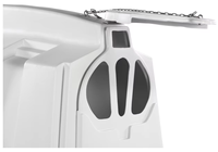 Terrui1250 Abri pour veau en LLDPE rotomoulé avec grandes fenêtres de ventilation arrière pour l'élevage individuel des veaux dans les fermes laitières