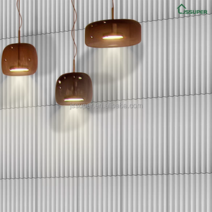 JSSUPER 3D Carrelage de ciment tridimensionnel UHPC Art Carrelage Café Restaurant Fond Mur Décoration Intérieure - Product Image 1