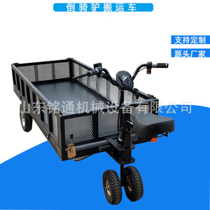 Bicicleta Eléctrica de Carga, 48V 500W, Batería de Litio, Rueda de 20 Pulgadas, Cuadro de Acero al Carbono, Motor en el Buje Trasero, Largo Alcance, para Transporte en Almacenes - Product Image 4