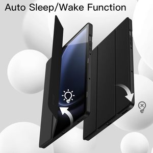 Custodia protettiva <span class=keywords><strong>per</strong></span> <span class=keywords><strong>Tablet</strong></span> <span class=keywords><strong>Samsung</strong></span> <span class=keywords><strong>per</strong></span> Galaxy Tab S10 Lite/S10FE 10.9 pollici S portapenne morbida TPU Tri-Fold - Product Image 5