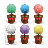 Kit scientifique de culture de cristaux en forme de plantes géantes National Geographic pour enfants, jouet STEM facile à réaliser soi-même