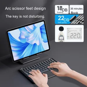 Jemdo Bàn phím không dây cho máy tính bảng Huawei Octa Core Android 12 6GB harmonyos kinh doanh sử dụng có tính năng đầu vào bằng giọng nói vật liệu nhựa - Product Image 3