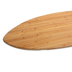 Nouveauté : Planche à roulettes en bambou personnalisée, planche longue sur mesure - Product Image 3