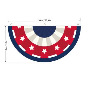 Drapeaux semi-circulaires en plumes, bannières personnalisées avec logo, accessoires promotionnels en polyester - Product Image 1