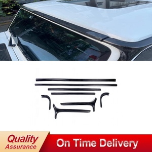 G Wagon W464 W463a G63 G500 G400 W464 Mái Dải Trim + A-Trụ Cột Addon Khô Carbon Bên Ngoài Cửa Sổ Trim Một Trụ Cột Mái Trim Dải - Product Image 3