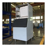 Máquina de Hielo en Cubos Industrial de Alta Productividad, 5 Toneladas/Día, Compresor Emerson/Fusheng, 220V, Capacidad de Almacenamiento de 15 kg para Hielo Potable