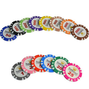 יצרן 43mm חימר jetton המלים juego לאס וגאס <span class=keywords><strong>deluxe</strong></span> פוקר שבבי - Product Image 4