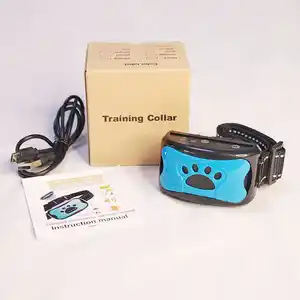 Coleira Controle Casca para Dog pet training Voz Ativado Anti Bark Pet Dog Training Collar Não Casca Elétrica Choque Vibração
