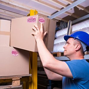 Expédition directe, autocollants non pliés, étiquettes qui ne se détachent pas, autocollants fragiles pour l'expédition et le courrier - Product Image 5