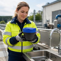 Compteur d'eau ultrasonique certifié IP68 avec connectivité RS485/M-BUS/NB-IoT/4G/LoRa/LoRaWAN, certifié CE MID