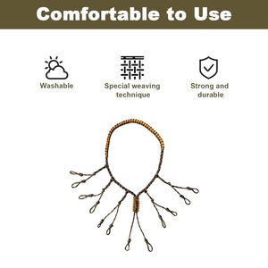 Verstellbares Nylon Duck Call <span class=keywords><strong>Lanyard</strong></span> mit 12 abnehmbaren Schlaufen Langlebiges Game Call <span class=keywords><strong>Lanyard</strong></span> Jagd zubehör Decoy Call <span class=keywords><strong>Lanyard</strong></span> - Product Image 3