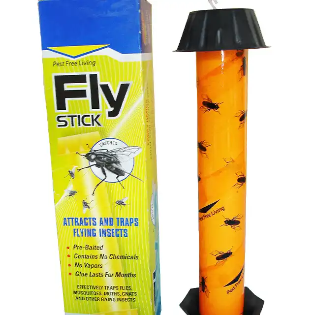 1pc Fly Traps for Indoor Outdoor Hanging Fly Stick Sticky Mosquito Trap  Fruit Fly Stick Trap Home Insect Fly Sticky Trap