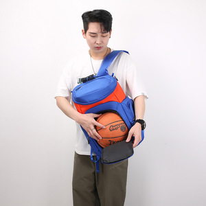 <span class=keywords><strong>Mochila</strong></span> Deportiva Personalizada Unisex Oxford para Fútbol, Gimnasio, Baloncesto, Casual, Escolar, <span class=keywords><strong>Entrenamiento</strong></span> de Equipos de Fútbol - Product Image 3