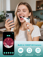 Kit de blanchiment des dents électrique à batterie Li-ion rechargeable avec éclairage LED contrôlé par application pour usage commercial