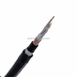 Cable de control del sistema KVVP 4x1.5mm2 de aislamiento de PVC blindado trenzado de alambre de cobre