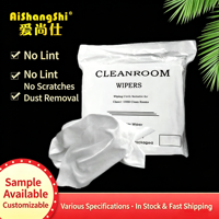 Lingettes en microfibre pour salle blanche, antistatiques, sans peluches, pour le nettoyage des écrans et des lentilles de téléphones portables