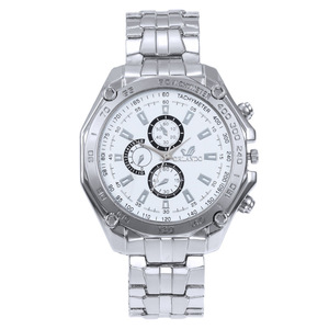 Montre-bracelet homme style sport racing avec plusieurs cadrans décoratifs, lunette tachymetre, en acier inoxydable - Product Image 6