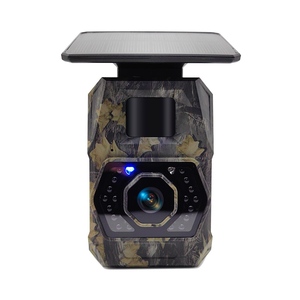 Mini caméra de surveillance sans fil WiFi, alimentée par énergie solaire, batterie 5200mAh, 48MP, vision nocturne LED 940nm sans éclairs, étanche IP66, pour l'observation de la faune - Product Image 2