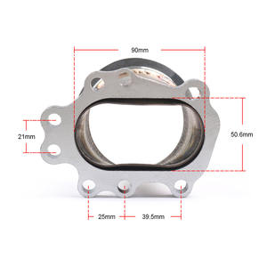 Kit de Conversión de Brida Autodescargable, Sistema de Ajuste de Escape de 3 Pulgadas para Vehículos GT25 y GT28 - Product Image 3