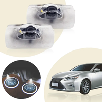 Lampe de bienvenue LED 3D à effet fantôme pour portière, projecteur de logo 12V, état neuf, pour accessoires de voiture LS ES IS LX RX GS GX