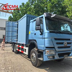 7 400hp 6*4 10-पहिया डीजल कार्गो ट्रक के साथ एलएचडी/आरएचडी वैन ट्रक भारी शुल्क ट्रक सस्ता कीमत 12.00r20 - Product Image 3