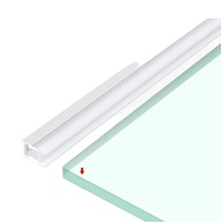 Profilé lumineux en aluminium VST à LED Lumière linéaire montée en surface pour meuble de vitrine d'armoire