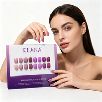 Nouvel ensemble de vernis à ongles gel violet 8 couleurs TPO HEMA FREE OEM/ODM Fournisseur de kits de vernis à ongles UV