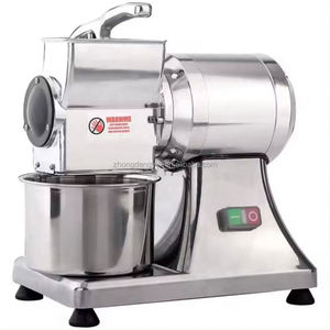 Rallador de Queso Eléctrico de Alta Calidad, Rallador de Queso Comercial de Acero Inoxidable y Triturador de Queso, Máquina para Moler Migas de Pan - Product Image 6