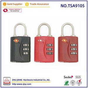 Candado TSA9105 con Patente Aprobada, Candado de Combinación de 3 Dígitos, Candado de Viaje de Alta Calidad 007, Candado Antirrobo con Recubrimiento de Plástico - Product Image 2