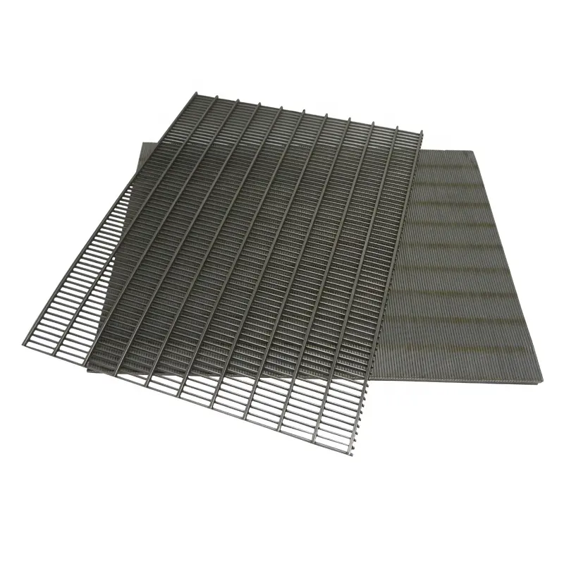 304 316l acier inoxydable Wedge fil écran filtre maille Wee fil fente bien écran écrans rotatifs