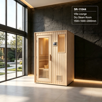 Ruang Sauna Rumah Kustom dengan Gaya Kayu Skandinavia dan Sistem Kesehatan Cerdas untuk Rumah Premium Modern