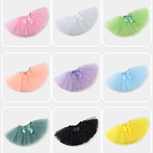 Vente en gros de jupes <span class=keywords><strong>tutu</strong></span> scintillantes pour enfants, robe de princesse pour filles, tenue de ballet pour enfants - Product Image 2