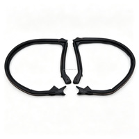 Pour Nissan GTR R35 2007-2024 Joint d'étanchéité de porte en caoutchouc 76860-JF00E 76861-JF00E Bande d'étanchéité de cadre de porte Pièces de rechange