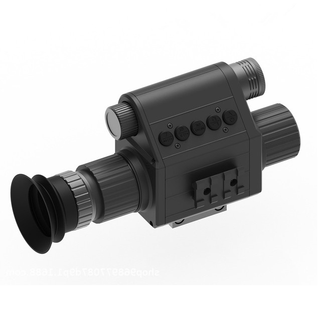 Hunting Tactical Digital Infrared Night Vision M5 Scope 5X Zoom Monocular 50mm Objective Lens 1.2" Screen TF Card Storage 400m