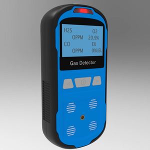 4 ב 1 צג דליפת גז, אקס + h2s + co + o2 גלאי דליפת גז - Product Image 3