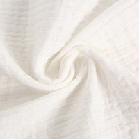 Tissu en mousseline double gaze de haute qualité pour vêtements de nuit et de détente, service OEM/ODM disponible avec échantillon