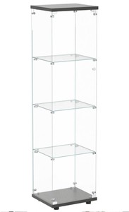 <span class=keywords><strong>Vitrine</strong></span> d'exposition pour boutique de tabac avec éclairage LED à vision complète, verre trempé et cadre en aluminium pour les magasins de détail - Product Image 5