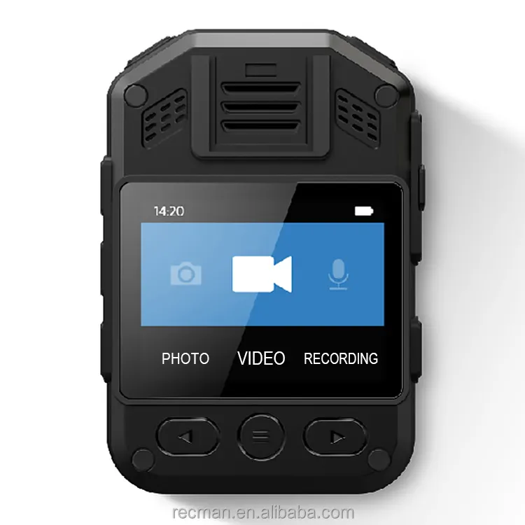Registrazione HD di alta qualità in 1800P 48MP immagine di alta qualità Live tramite connessione Wi-Fi fotocamera indossata dal corpo