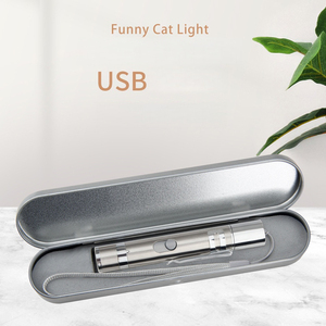 Interactieve Milieuvriendelijke Rode Led Oplaadbare Laserpointer Speelgoed Voor Katten Indoor Chase Stijl Huisdiermuis - Product Image 3