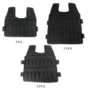 <b>Weight</b>-bearing Vest with Lead Block Invisible Oxford Cloth Steel <b>Plate</b> Fitness Equipment Outdoor Bags Weighted Vest - Product Image 3