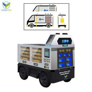 VFresh Führende Technologie Innovatives Design für Outdoor-Lieferroboter mit Verkaufsautomat - Product Image 4