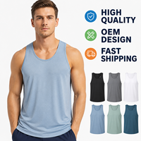 Canotta da Corsa Traspirante Senza Maniche con Logo Personalizzato, Abbigliamento Sportivo per Maratona e Palestra, Servizio OEM ODM, Design Personalizzato
