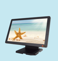 Monitor LED de 18.5 Pulgadas 1920x1080 o 1366*768 con Interfaz VGA, Pantalla LCD Táctil Capacitiva