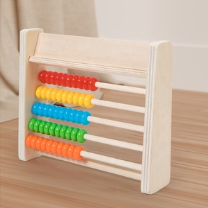 กรอบการคำนวณห้าระดับอุปกรณ์ช่วยสำหรับเด็กอนุบาลลูกคิดโครงคำนวณของเล่นคำนวณทางคณิตศาสตร์ - Product Image 6