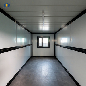 CGCH Casa Contenedor Plegable Tipo Sándwich <span class=keywords><strong>X</strong></span> de 20 pies con Acabado Negro, Casa Contenedor Plegable Prefabricada - Product Image 3