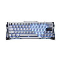 GravaStar Mercury V60 Pro 64 Key 60% Wired Hall Effect Gaming Keyboard 8K Hz 0.005mm RT CNC Aluminum RGB for FPS Esports
