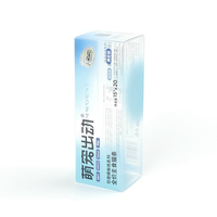Boîte d'emballage alimentaire pliable en plastique transparente, écologique, recyclable, sur mesure, avec vernissage et gaufrage, en matériaux recyclés pour animaux de compagnie