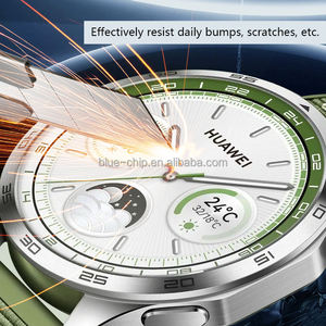 Protector de Pantalla de Vidrio Templado Transparente para Reloj Inteligente, Película Protectora Transparente para <span class=keywords><strong>Huawei</strong></span> <span class=keywords><strong>Gt</strong></span> 3 4 Pro - Product Image 2