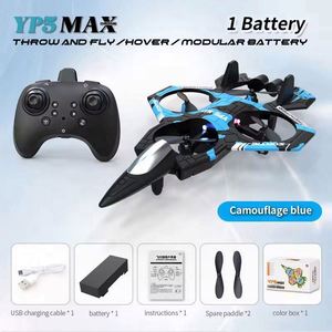 Avión de Combate de Control Remoto para Niños, Modelo de Juguete, Larga Duración, Resistente a Caídas, UAV con Luces, Funciones de Control por Radio Wi-Fi - Product Image 2
